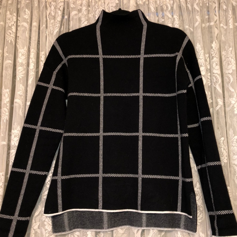 Max Studio black turtleneck sweater